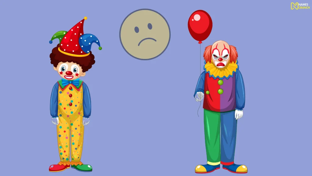 Funny Sad Clown Names