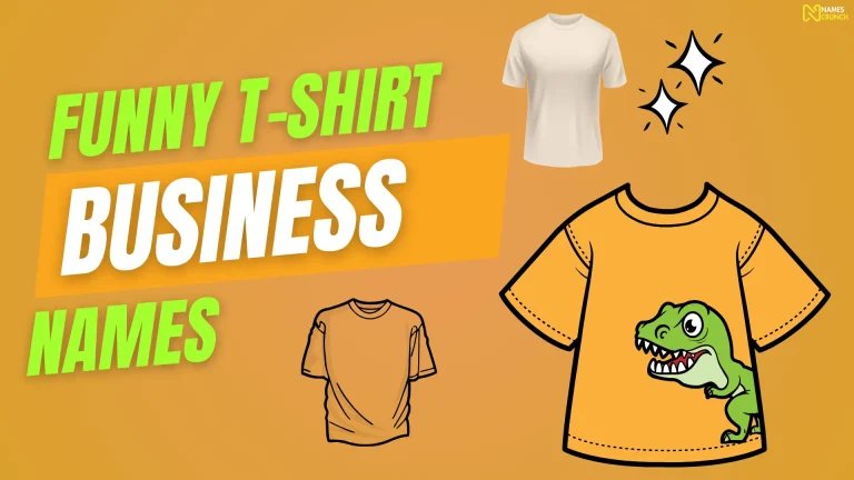 Funny T-Shirt Business Names