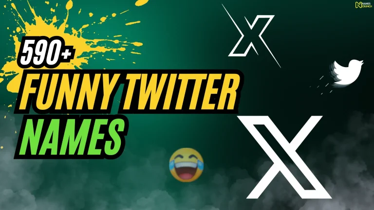 Funny Twitter Names