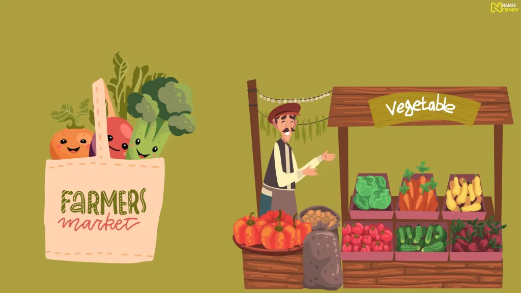 Funny Vegetable Shop Names