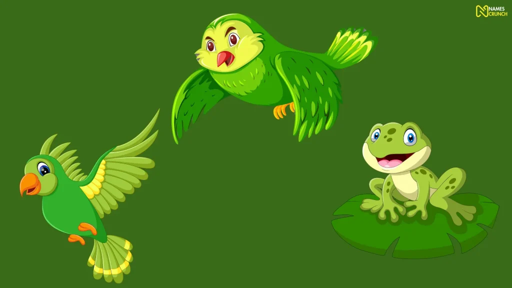 Green Animal Team Names