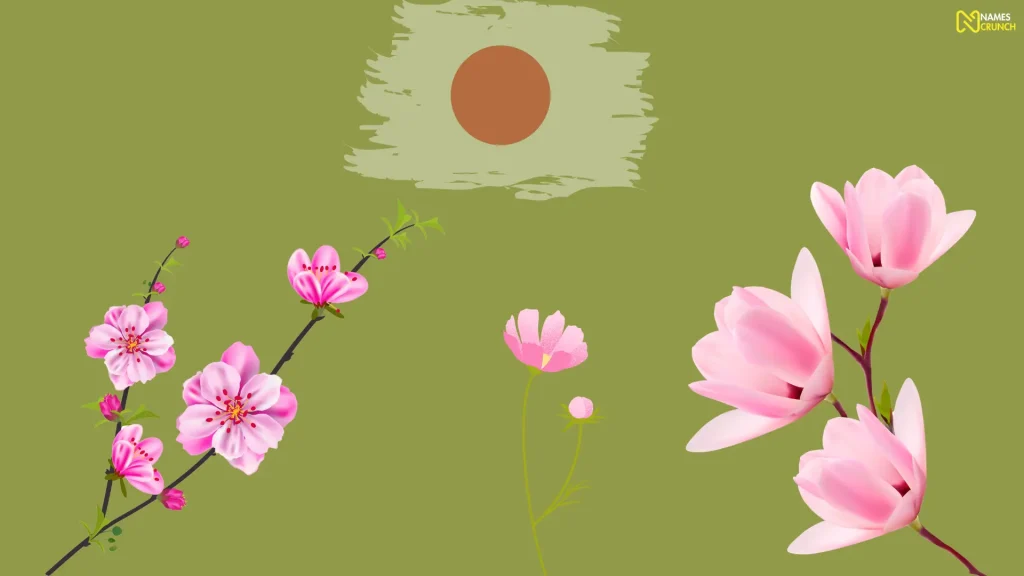 Japanese Names That Mean Blooming Flower