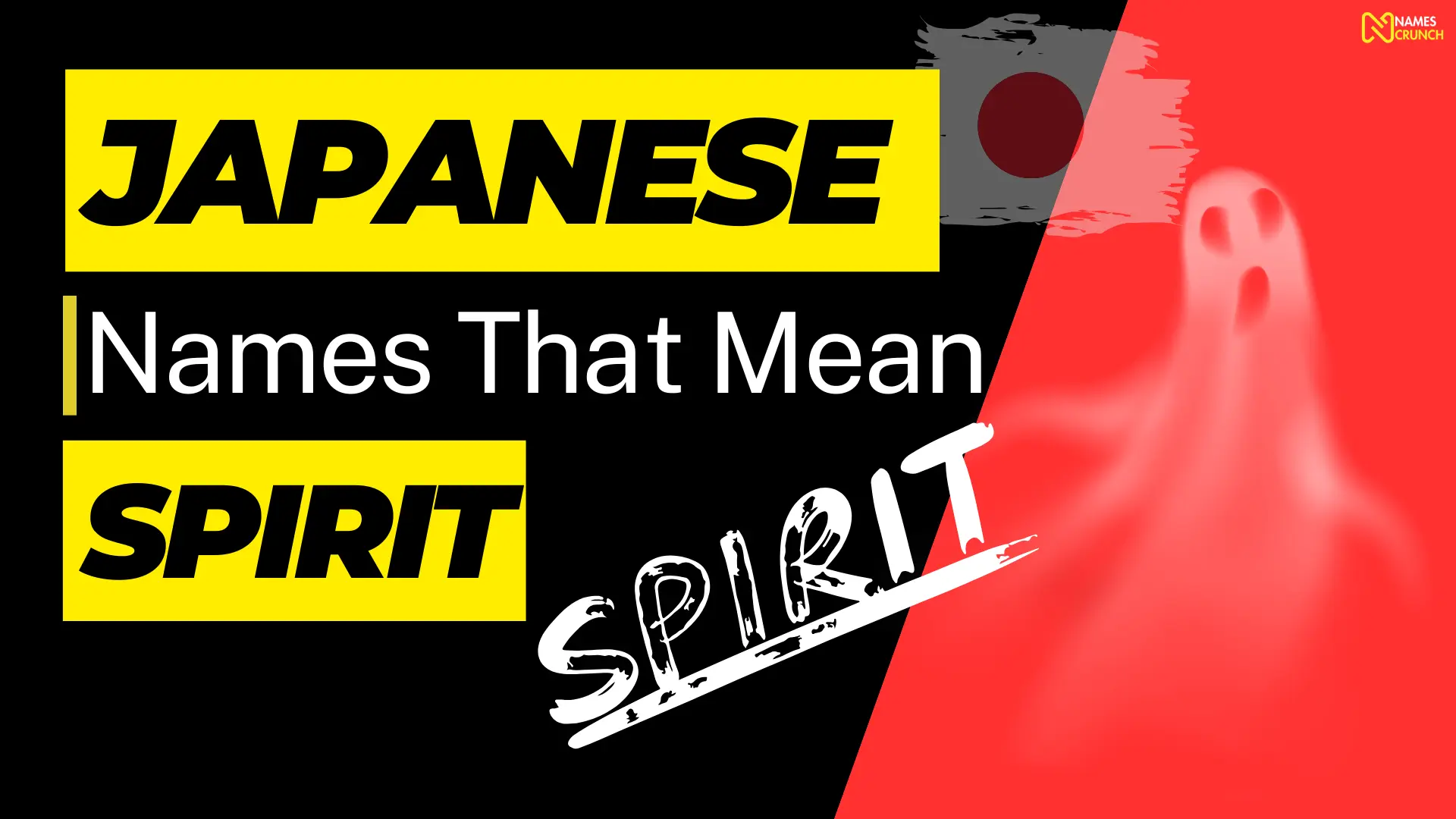 Japanese Names That Mean Spirit