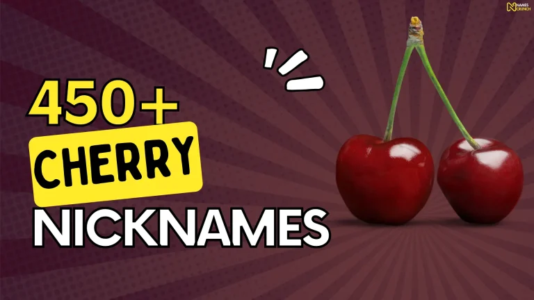 450+ Cherry Nicknames