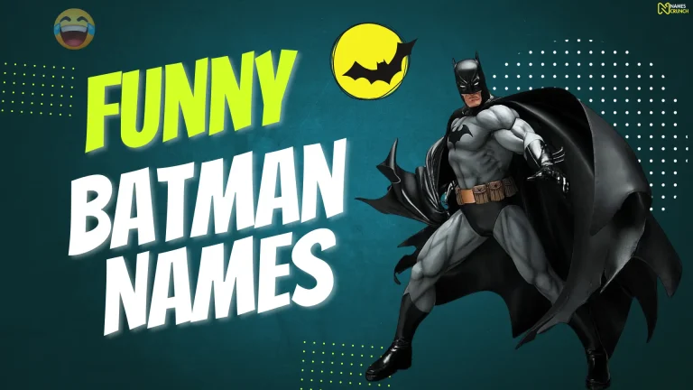 Funny Batman Names