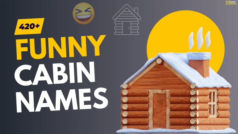 Funny Cabin Names
