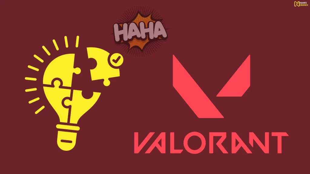 Funny Valorant Names Ideas List
