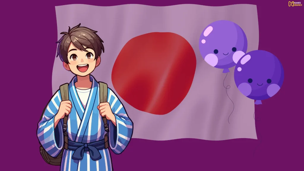 Japanese Boy Names That Mean Purple