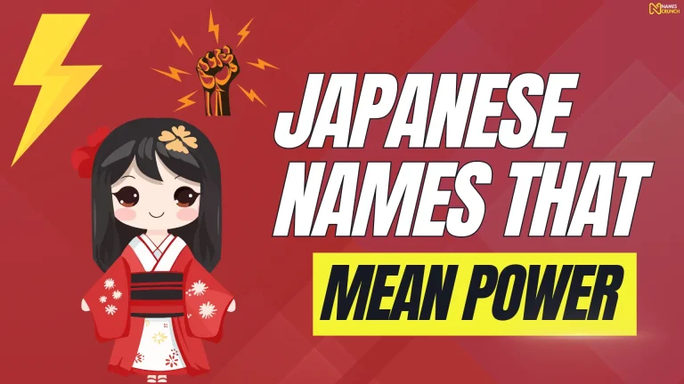 Japanese Names That Mean Power