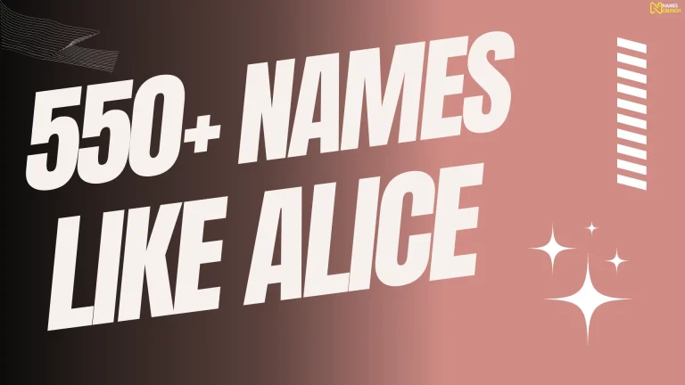 Names Like Alice