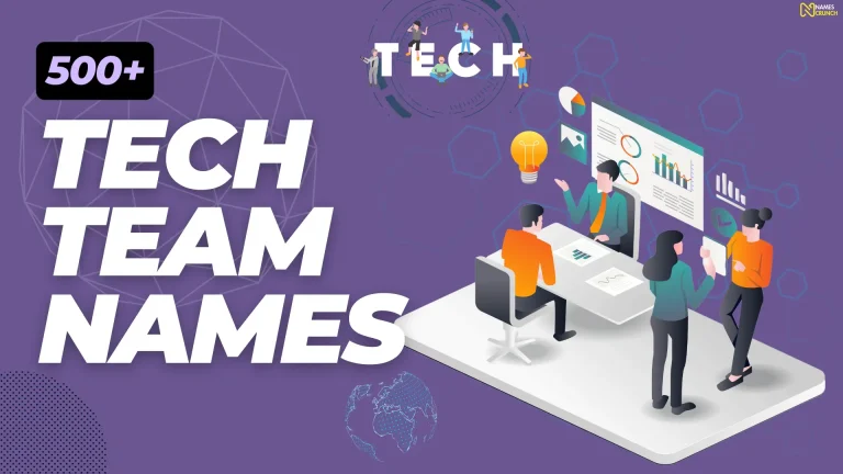 Tech Team Names