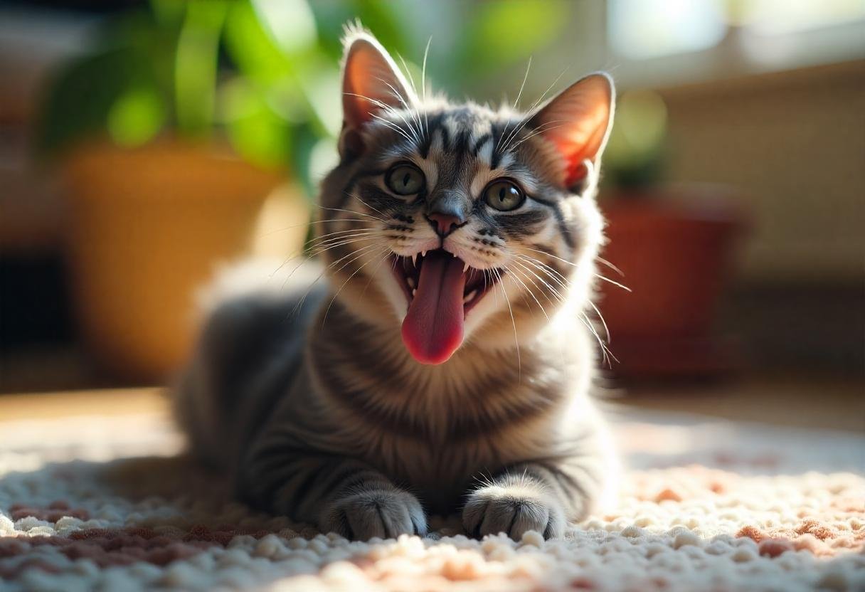 Gasping for Air: Understanding Heavy Breathing in Cats