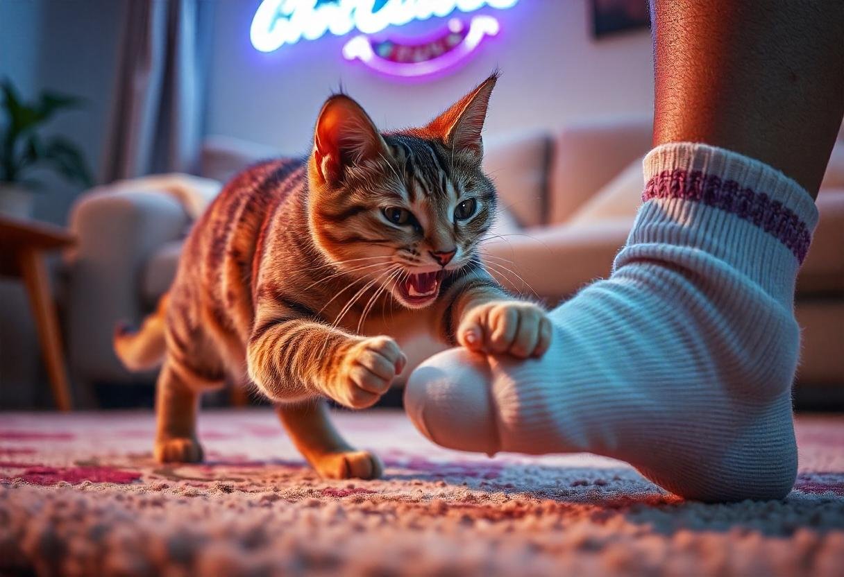The Mystery of the Foot Fetish: Why Does My Cat Attack My Feet?