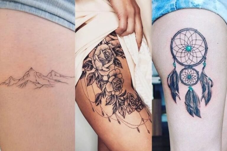 54 Thigh Tattoos for Women That’ll Make You Want to Show Some Leg