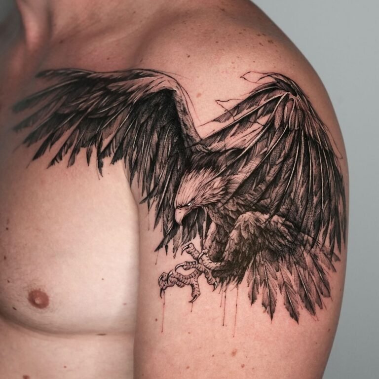 49 Bald Eagle Tattoo Ideas to Showcase Your Strength and Freedom