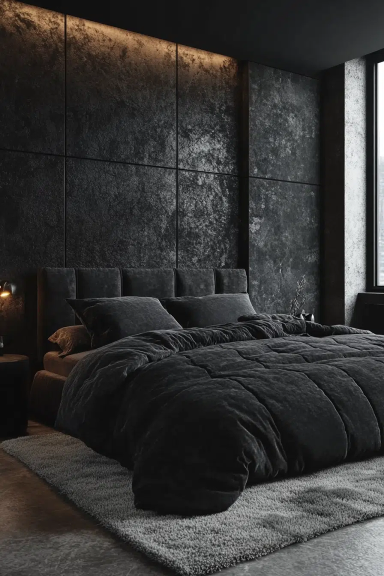 29 Minimalistic Dark Bedroom Ideas to Add Depth and Character to Your Room