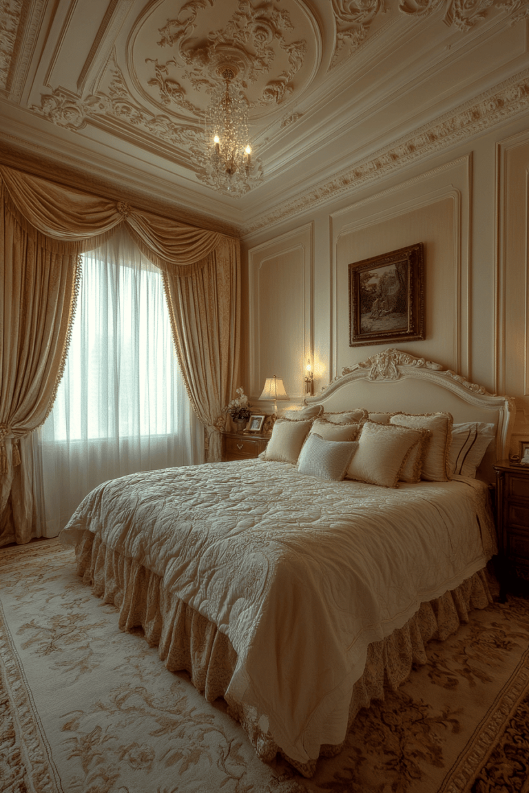 29 Neoclassical Bedroom Ideas for a Bedroom That Exudes Royalty and Comfort