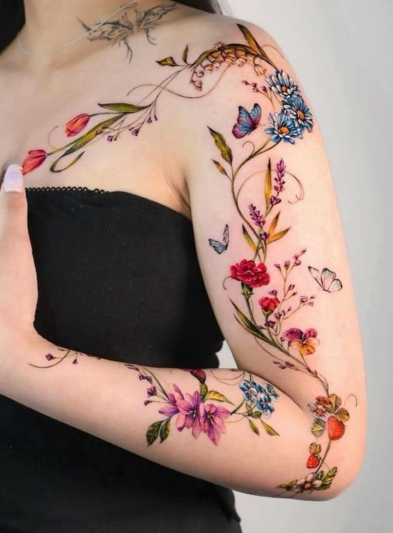 23 Upper Arm Tattoos for Women – Inspiring Designs for Your Next Ink