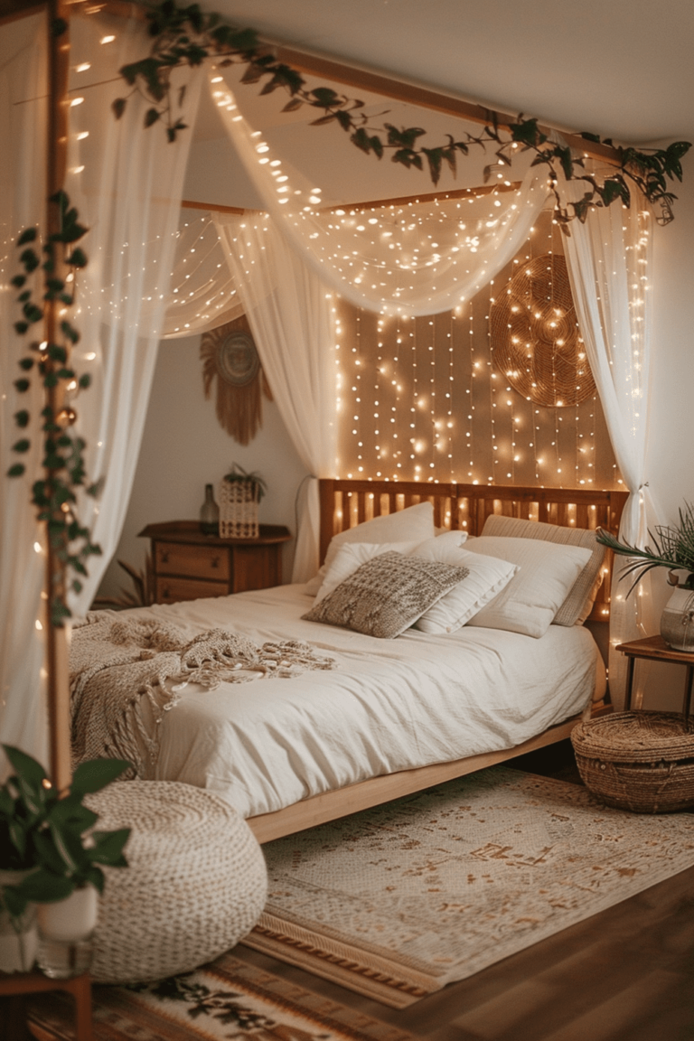 29 Incredible Boho Bedroom Lighting Ideas You Have To See