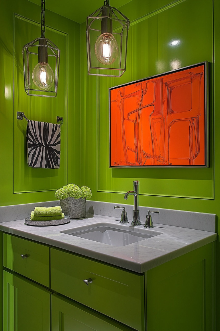 29 Green Bathroom Ideas for a Fresh and Relaxing Space