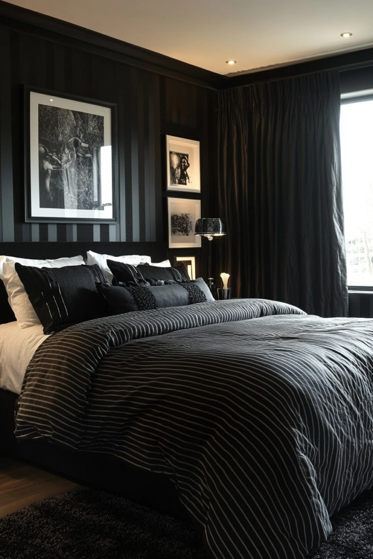 29 Black Bedroom Ideas to Transform Your Space with Depth and Contrast