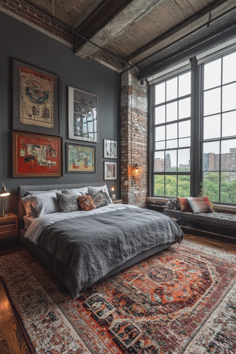 29 Gray Boho Bedroom Ideas That Combine Minimalism with Boho Charm