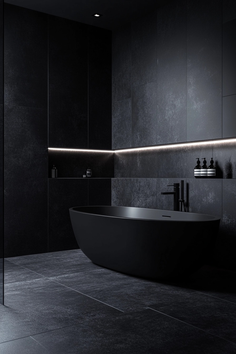 29 Black Bathroom Ideas for a Unique and Bold Statement